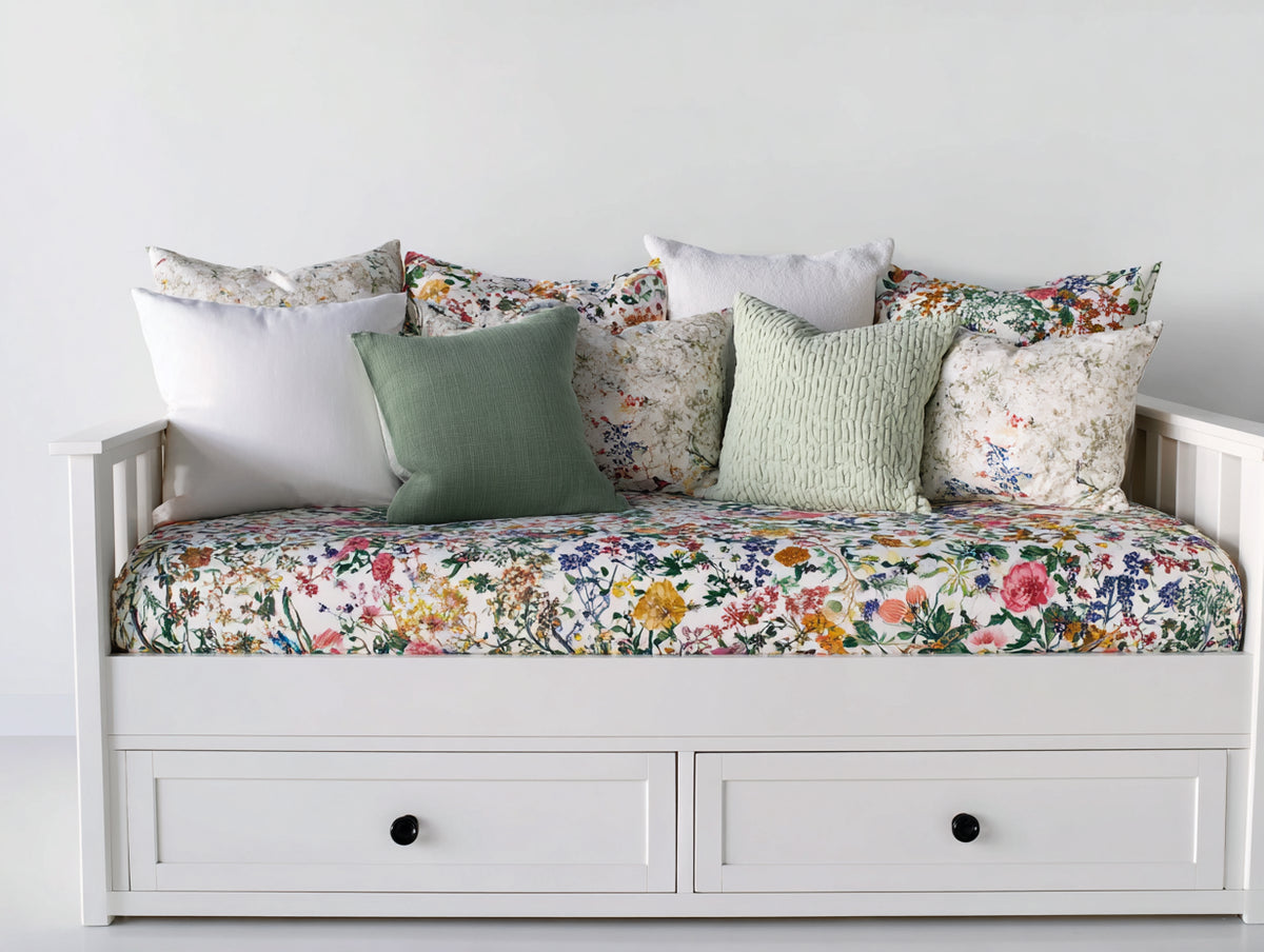 Sofás cama sofá cama convertible 200x90x85 cm color blanco con 2 cajones de almacenamiento para salón estilo clásico
